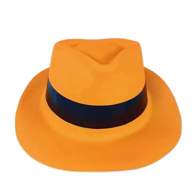 Oranje UV-Feesthoed - Kinderen 